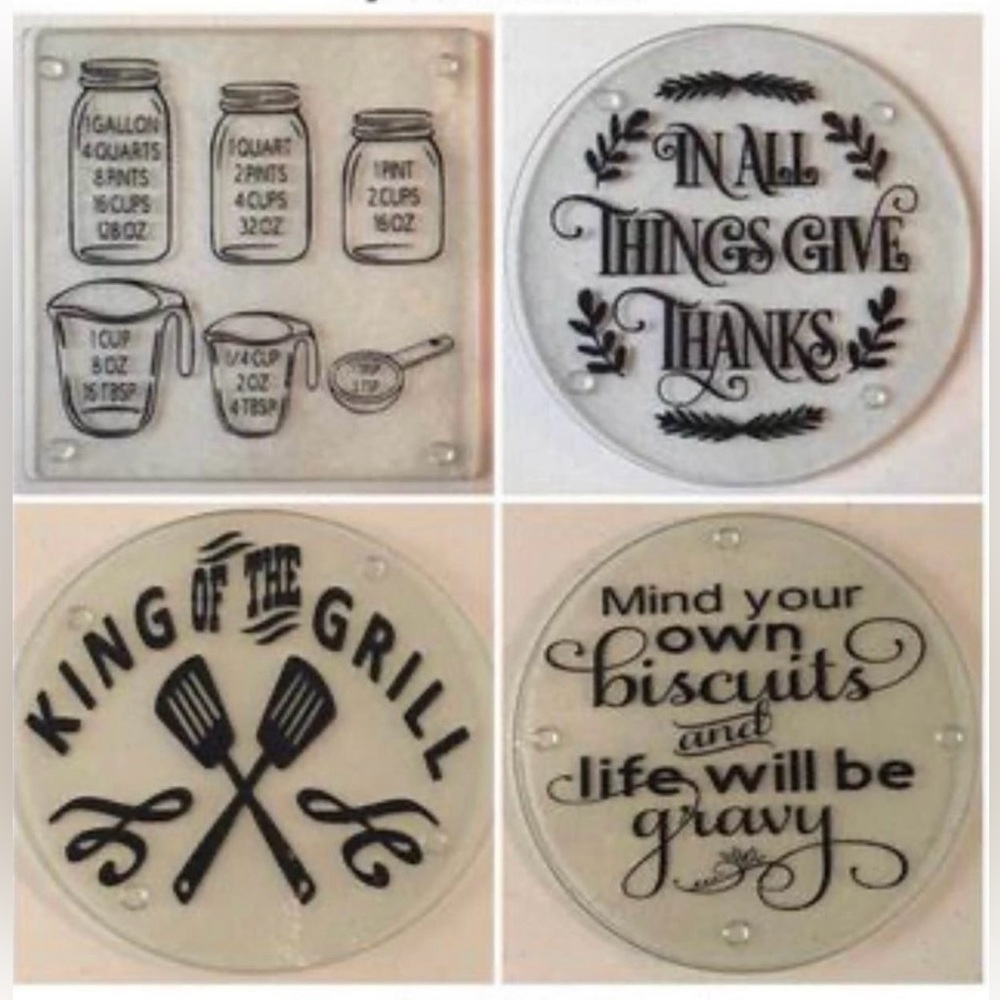 Brand New. Glass cutting boards